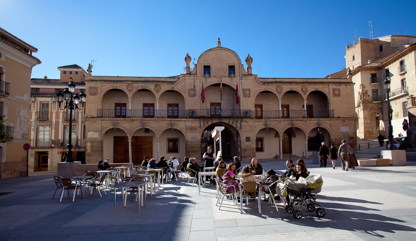 LORCA Ayuntamiento y plaza de España Ayuntamiento de Lorca