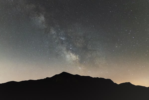 Pedro twi - Sierra Espuña - Vía lactea y estrellas sobre Sierra Espuña 01