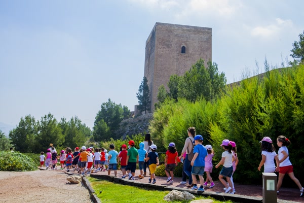 Visita escolar Castillo de Lorca Lorca Taller del Tiempo