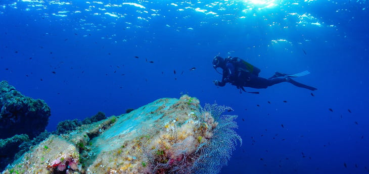 buceo en la Región de Murcia