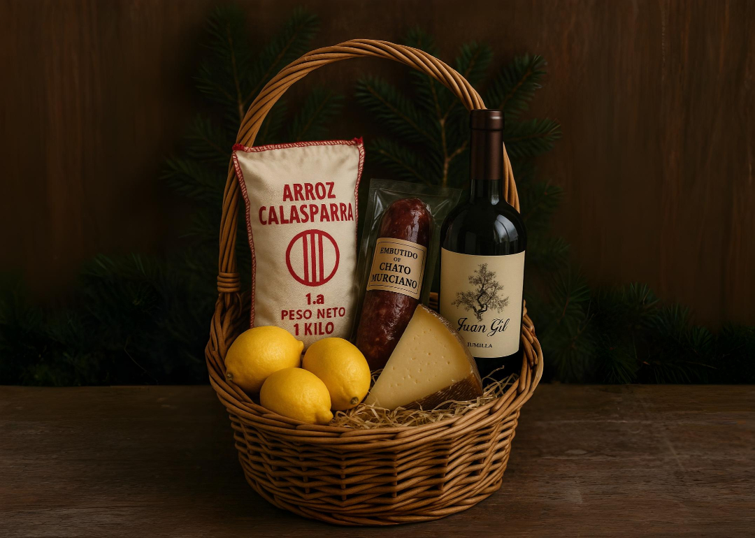 cesta de navidad murciana