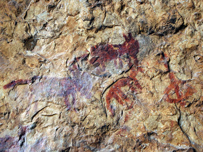 pinturas cueva sima serreta